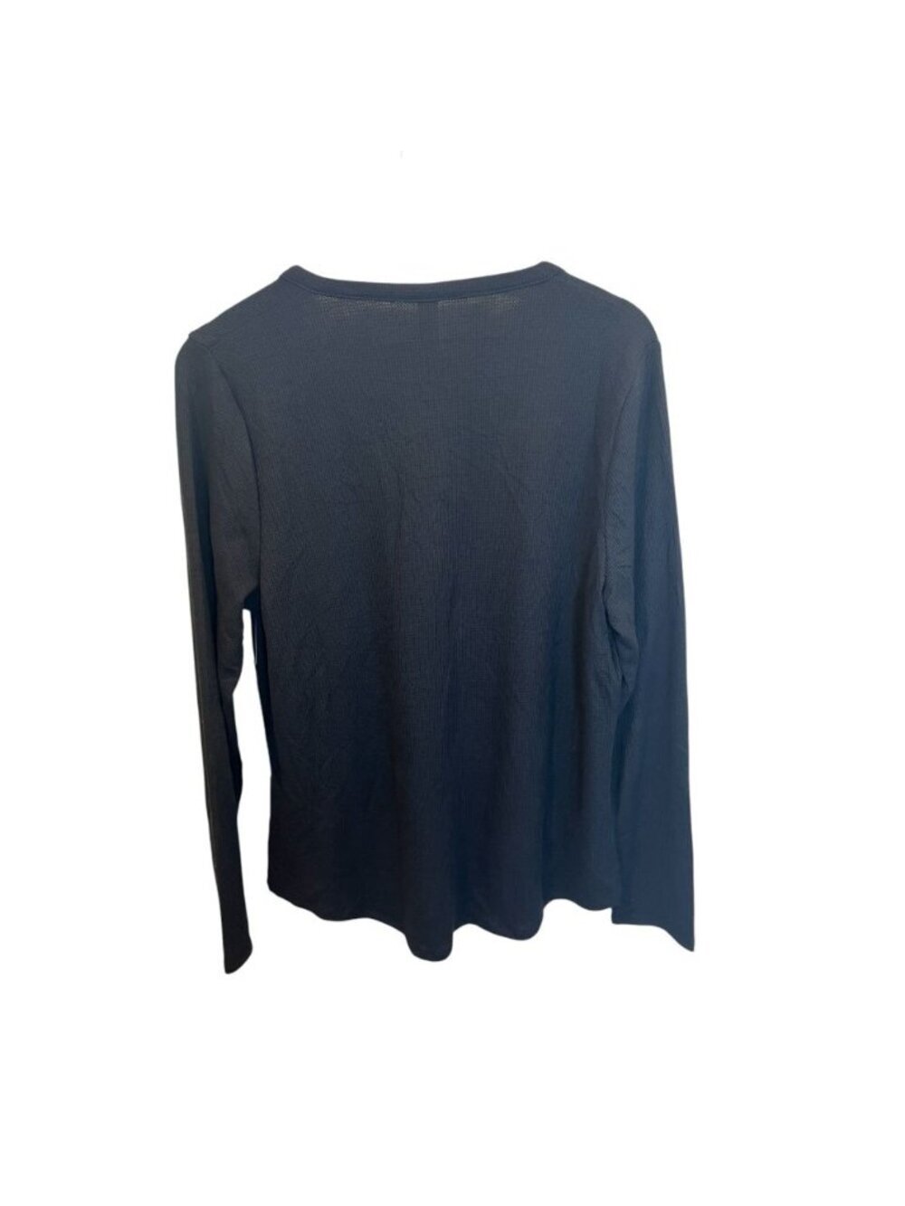 Athleta Women's Wind Down Sleep Top Henley Large Black Modal Soft Stretch NWT - Picture 3 of 10